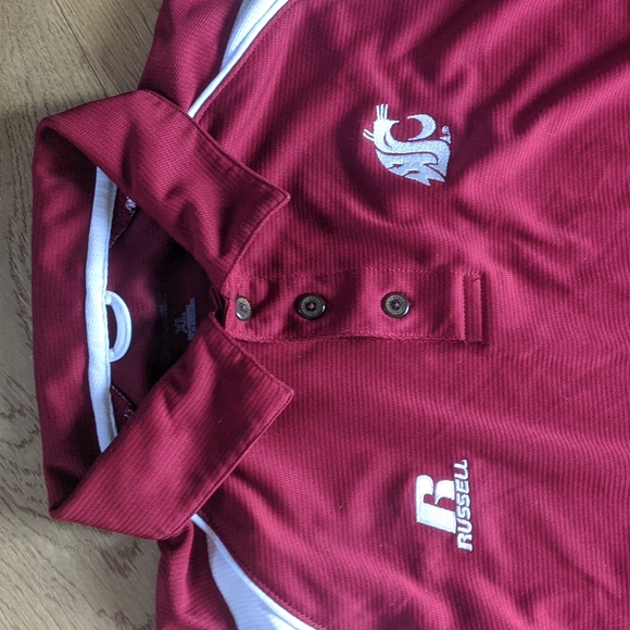 Russell Athletics men's Washington State University Cougs athletic polo size XL - Picture 2 of 6